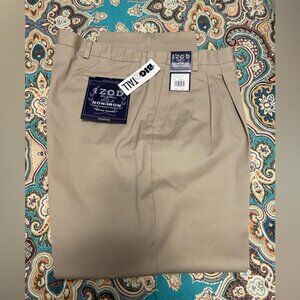 Izod dress chino pants - new with tags - 48 waist, 30 length